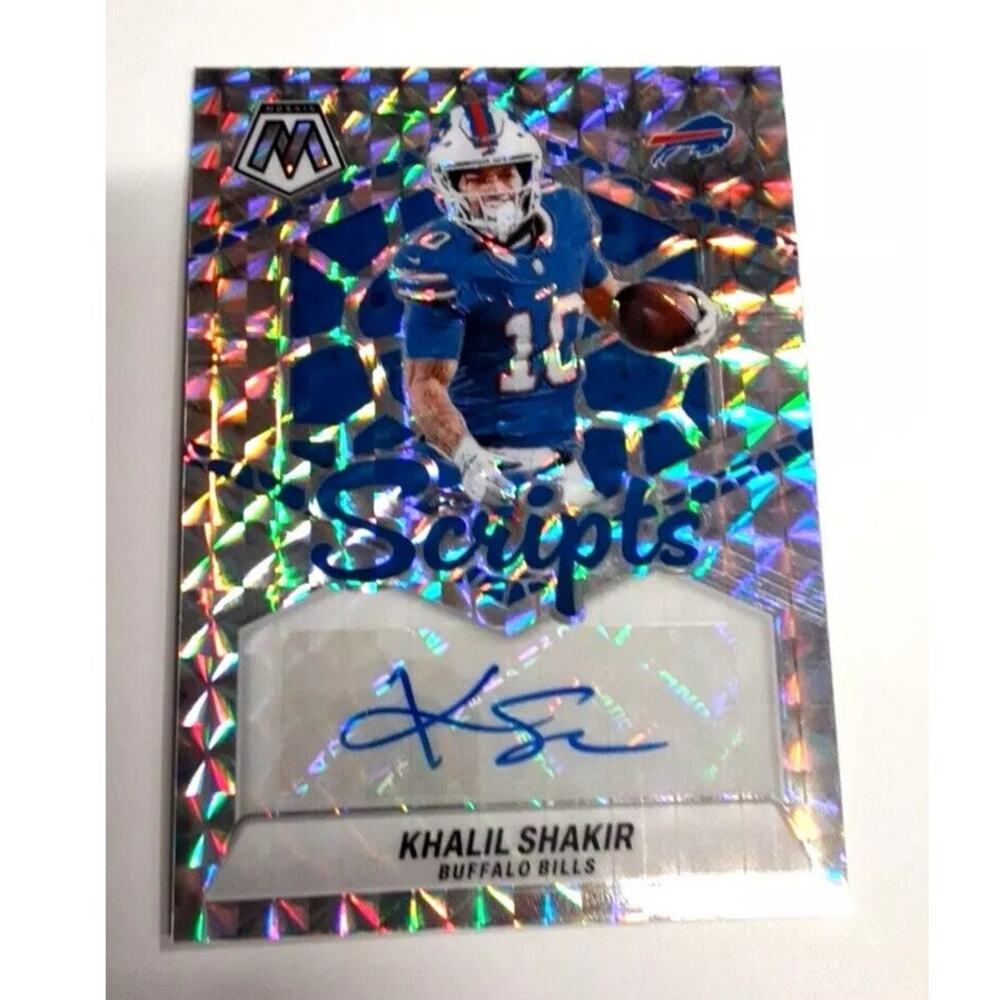 KHALIL SHAKIR 2024 Panini Mosaic - Scripts #SC-KSH AUTOGRAPHED